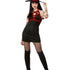 Fever Satanic Witch Costume, Black