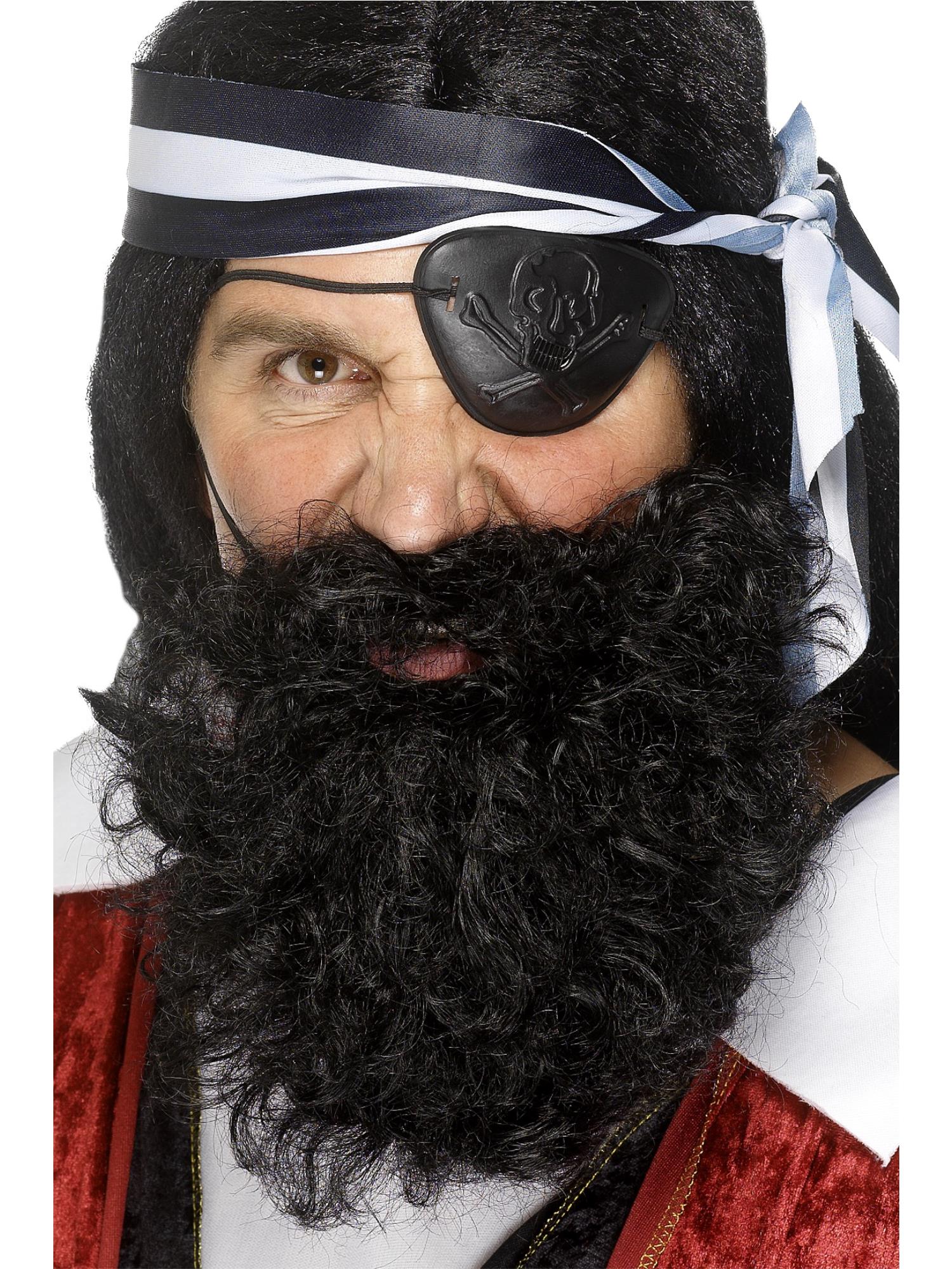 Pirate Beard Black