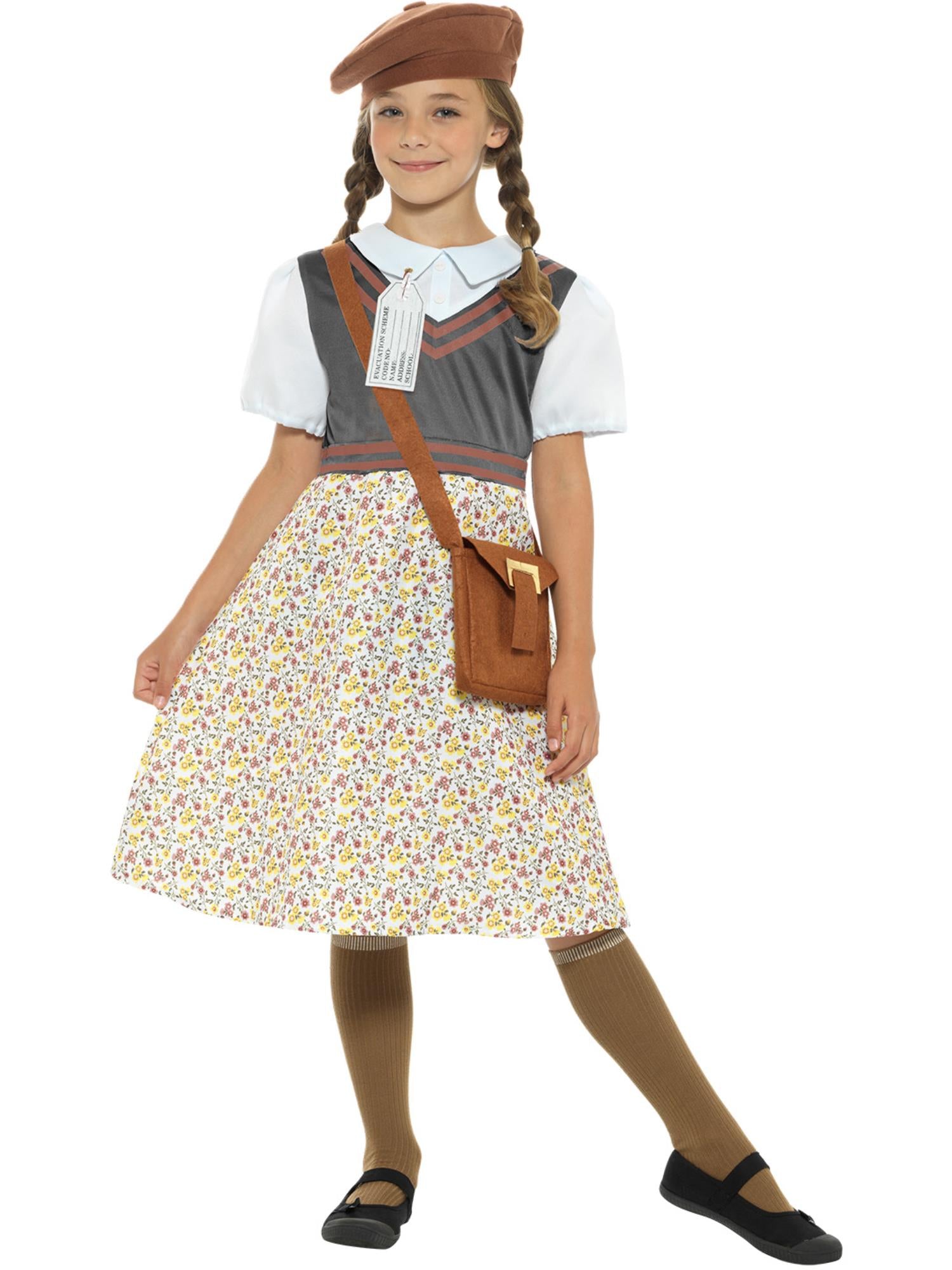 Evacuee School Girl Costume
