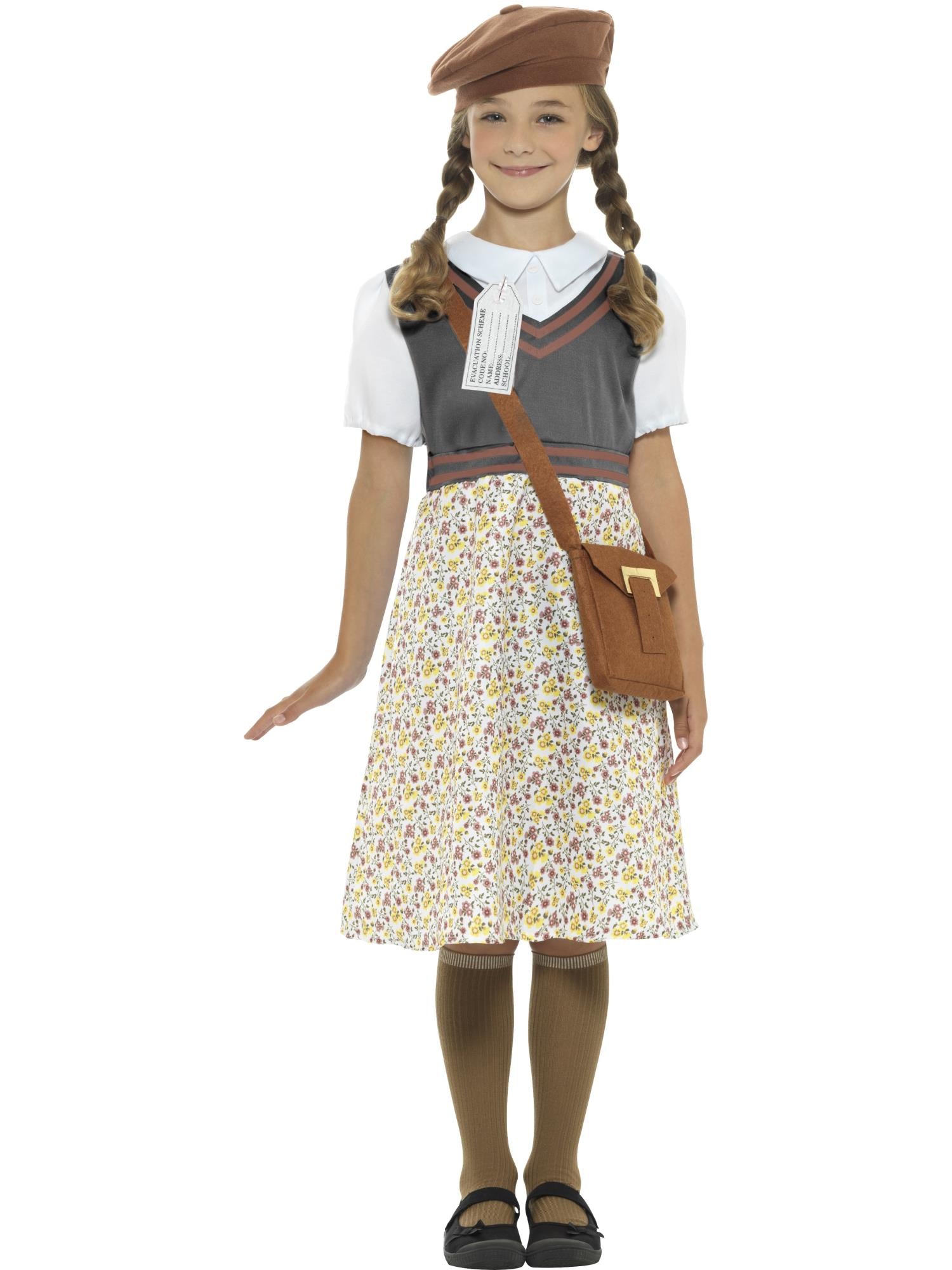Evacuee School Girl Costume