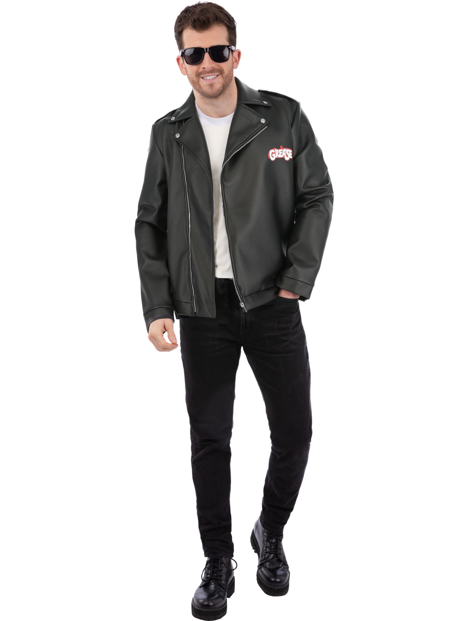 Leather Look T-Bird Jacket
