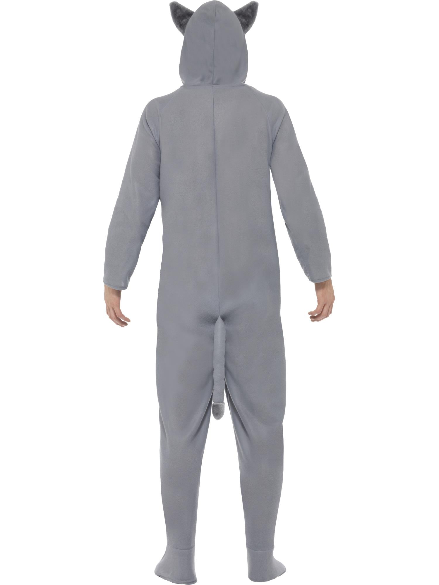 Smiffys Wolf Costume, with Hooded All in One - 27858