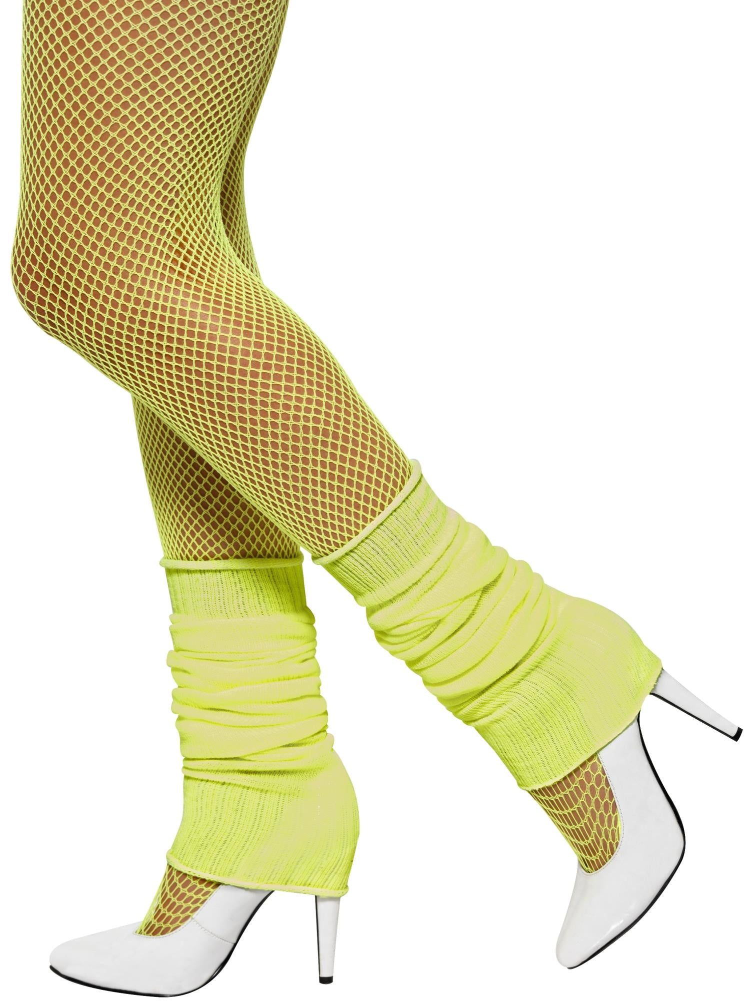 Leg Warmer Neon Yellow