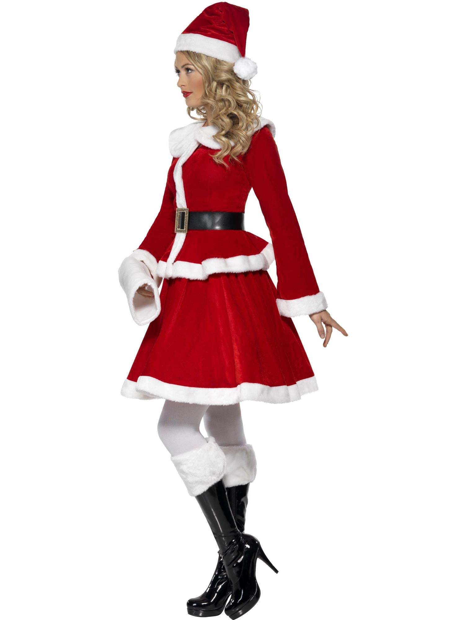 Miss Santa Costume with Muff