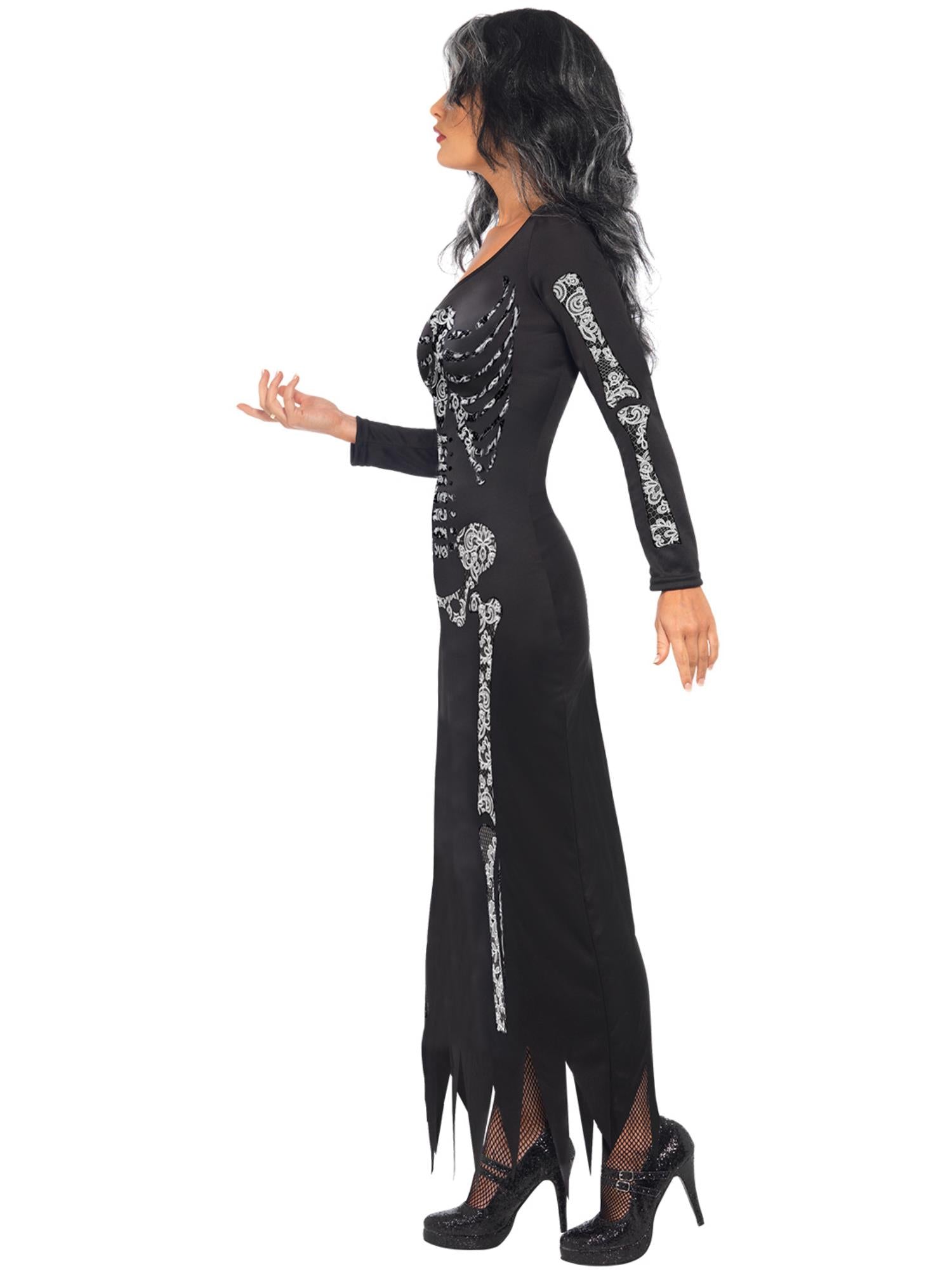 Skeleton Costume, with Tube Dress