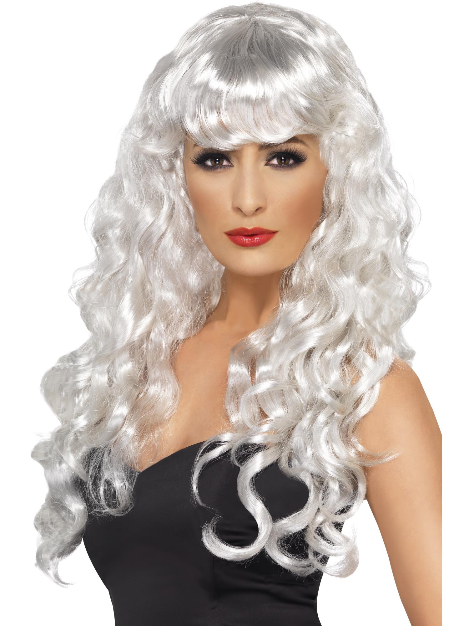 Smiffys Siren Wig, Pink - 42264