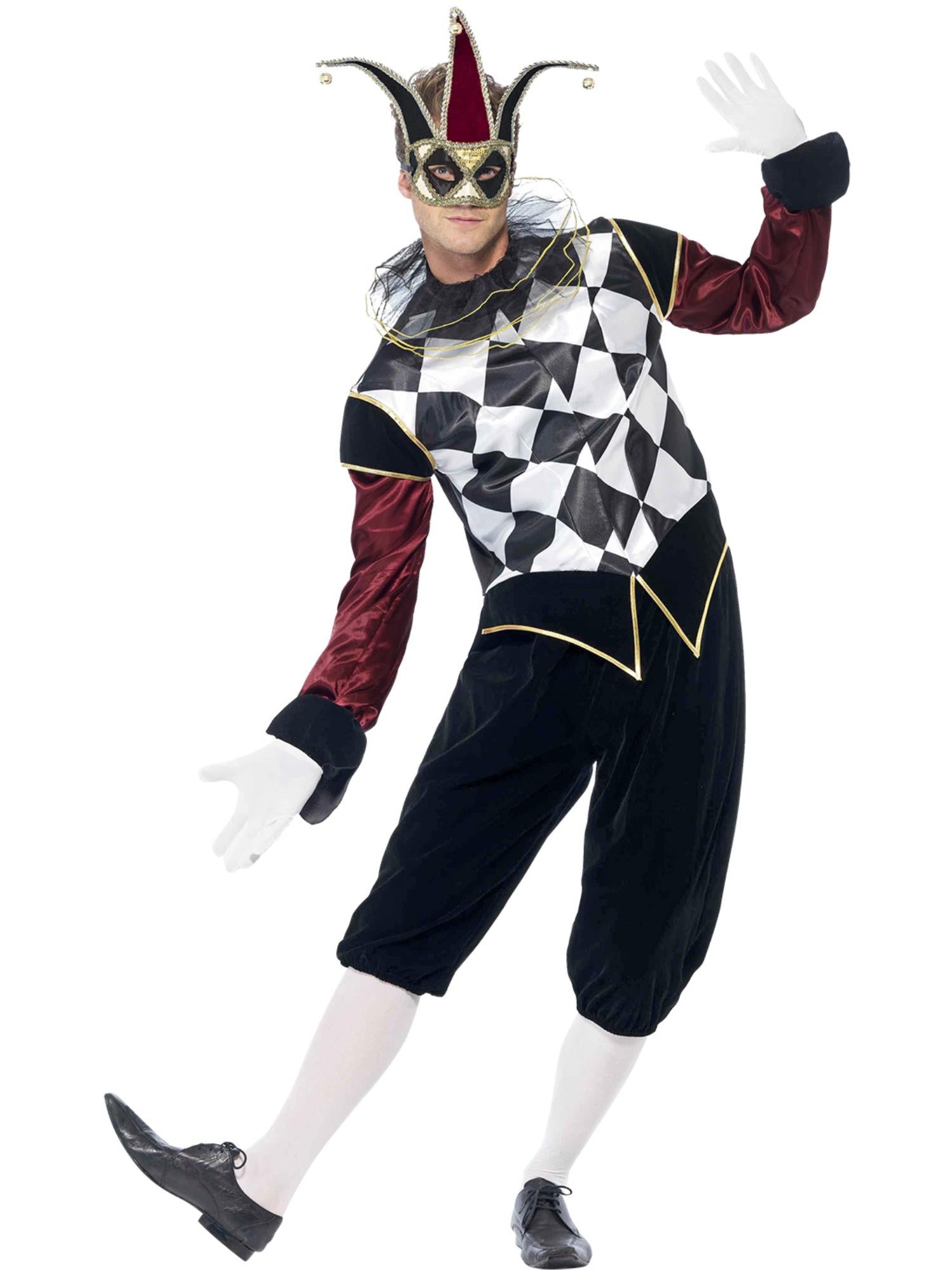 Gothic Venetian Harlequin Costume