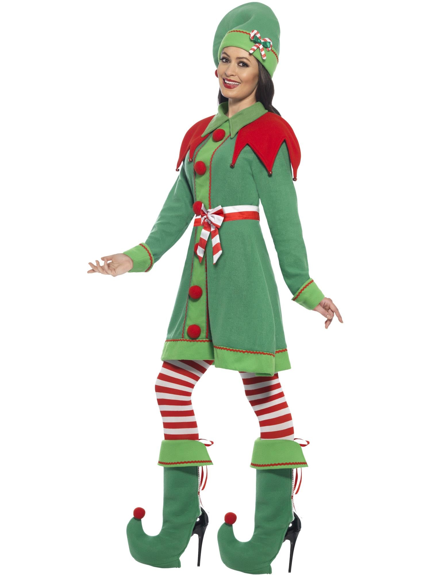 Smiffys Deluxe Miss Elf Costume - 46129