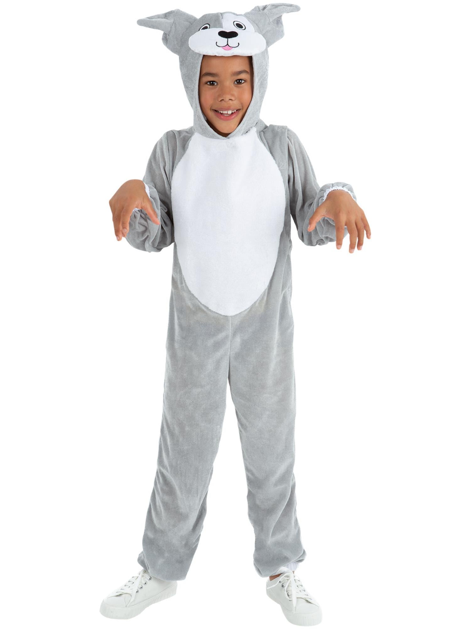 Smiffys Grey Dog Onesie - 49729