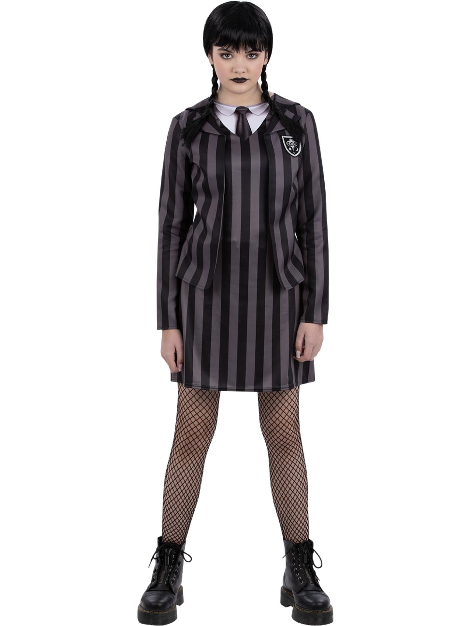Kids Gothic School Uniform Costume