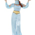 Arabian Princess Costume, Light Blue