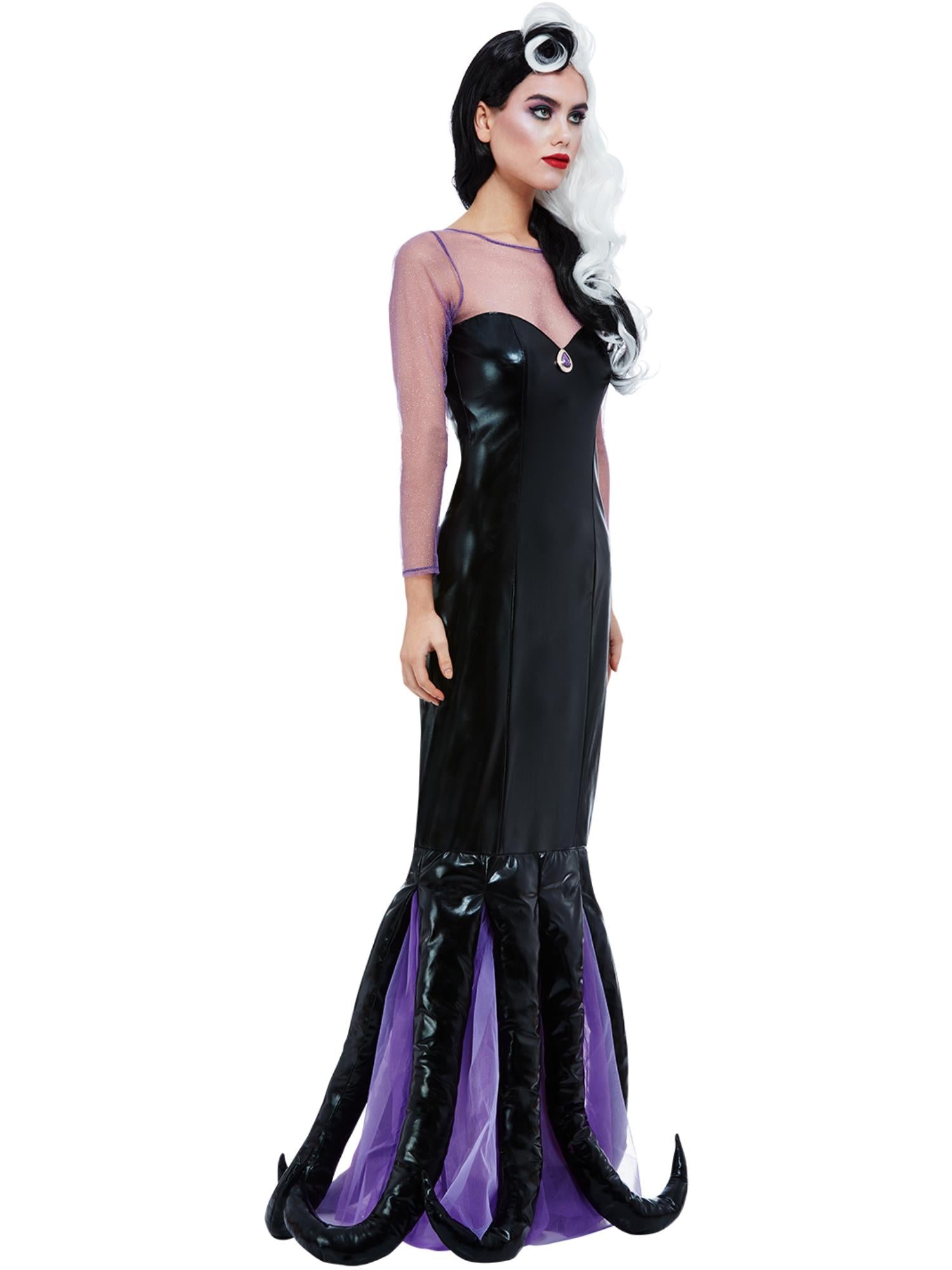 Evil Sea Witch Costume, Black