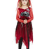 Girls Red Graveyard Bride Costume Alt1