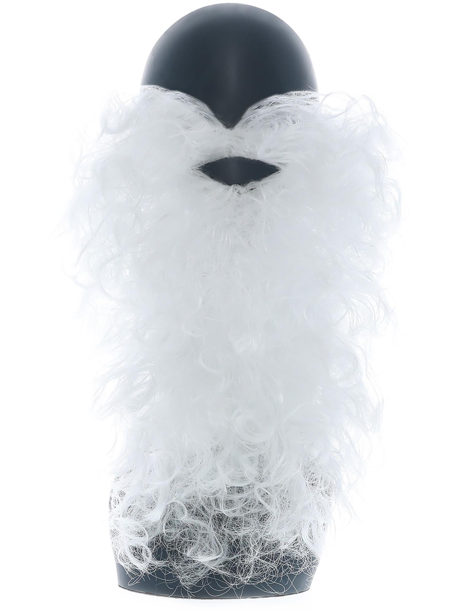 Beard Santa, 11inch White