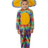 Toddler Colourful Elephant Costume alt1