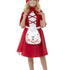 Girls Little Red Wolf Costume Alt1