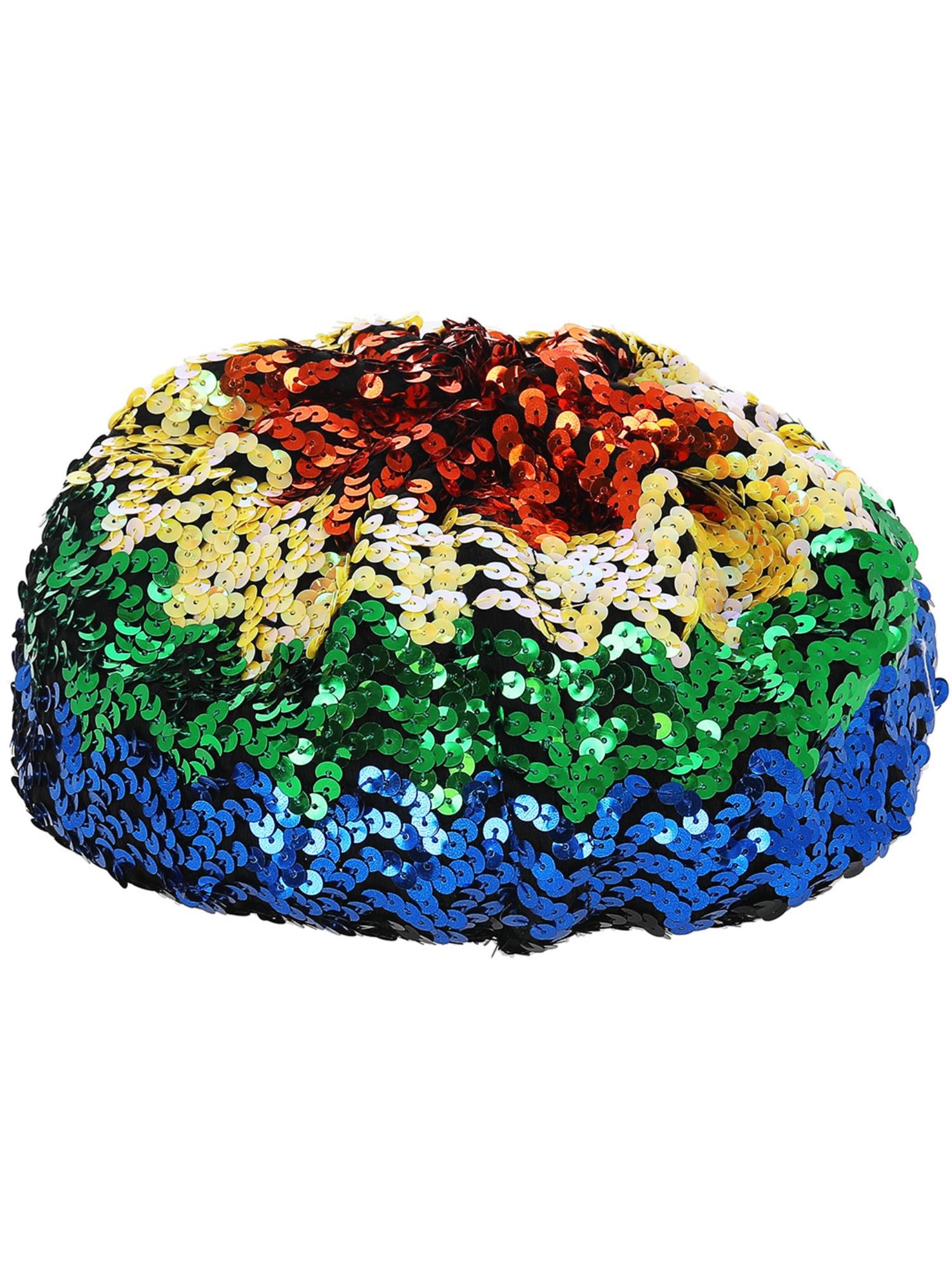 Sequin Beret, Rainbow