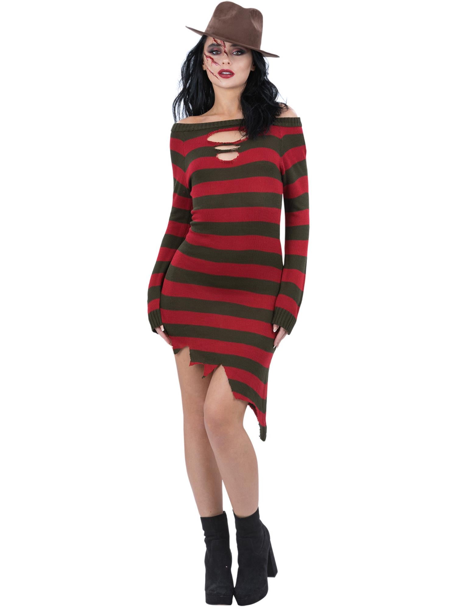 A Nightmare On Elm Street, Freddy Krueger Womens Costume