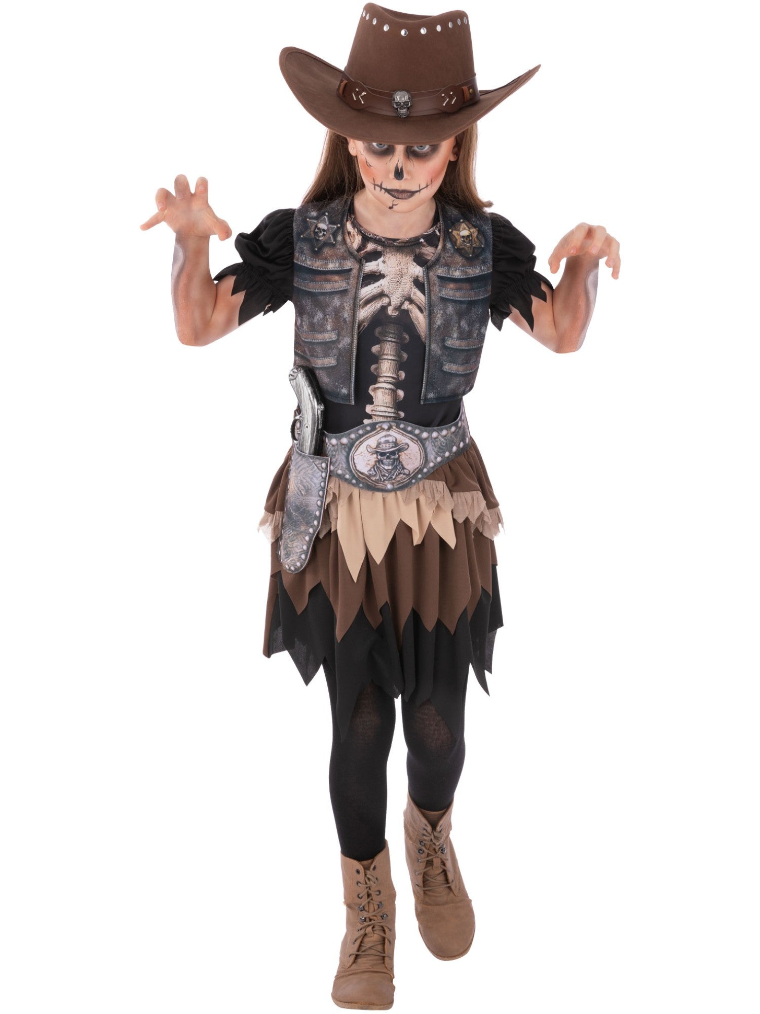 Skeleton Cowgirl Costume