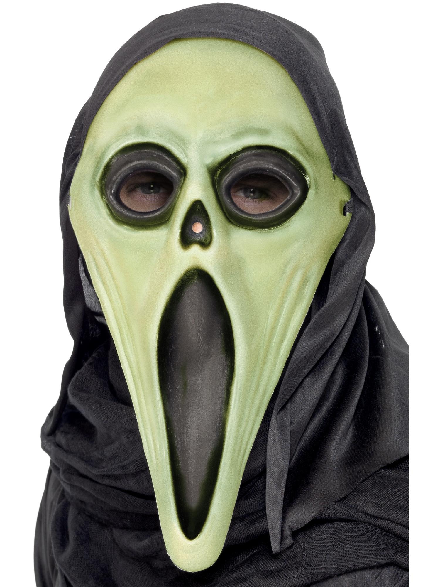 Screamer Mask with Hood, GID