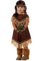 Lil' Indian Princess Costume, Toddler Size Fancy Dress
