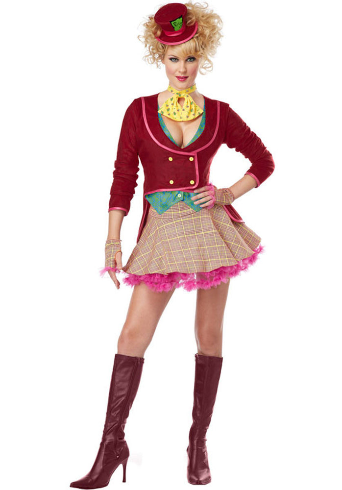Adult Ladies Mad Hatter as a Hatter Costume