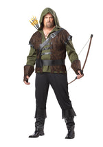 Robin Hood Fancy dress Costume, Plus Size
