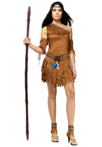 Pow Wow Indian Costume, Native American Fancy Dress