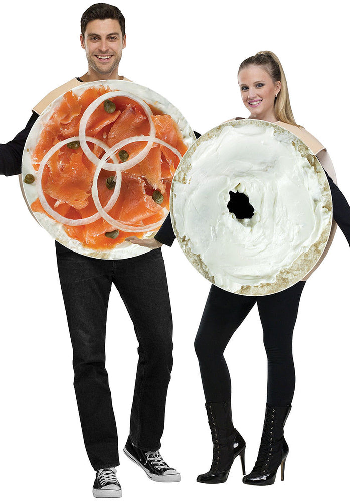 Salmon Cream Cheese Couples Duo Costume Fancy Dress
