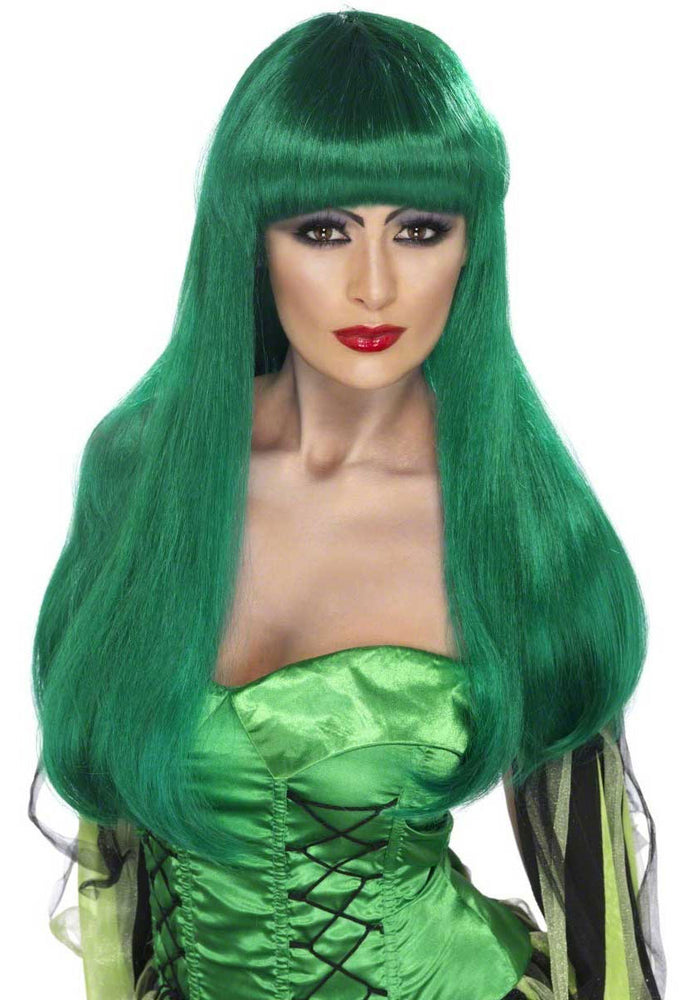 Glamour Witch Wig - Green
