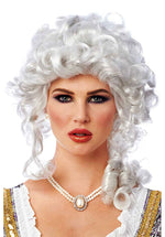 French Queen Wig Platinum