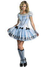 Alice Blue Sassy Fancy Dress Costume