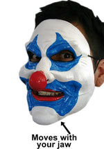 Angry Blue Clown Mask