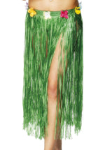 Hawaiian Skirt, Green 29in/73cm Long