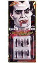 Blood Capsules, fake blood, Vampire Fun World