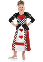 Little Queen Of Hearts Kids Costume