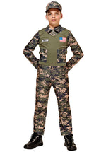 kids Soldier Costume, Army Fancy Dress for Children