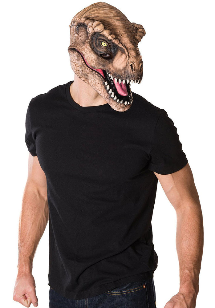 Jurassic Park T Rex Mask Adult Accessory Fancy Dress
