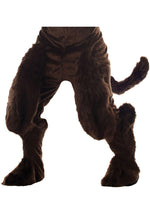 Adult Dark Brown Werewolf Trouser Accessory with Tail