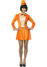 Ladies Dumb & Dumber Orange Costume, Lloyd Outfit