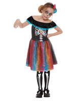 Neon Day of The Dead Girl Costume50788