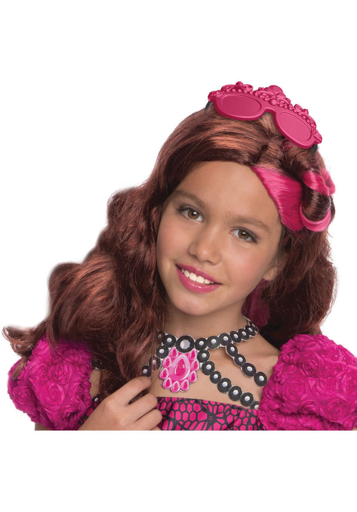 Briar Beauty Child Wig, Ever After High Fancy Dress Collection