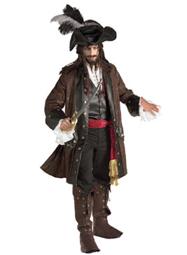 Carribbean Pirate Costume - Pirate Fancy Dress