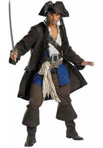 Pirate Captain Costume, Prestige Quality Pirate Fancy Dress