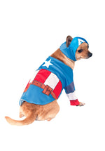 Pet Pooch Captain America Dog Comic Costume