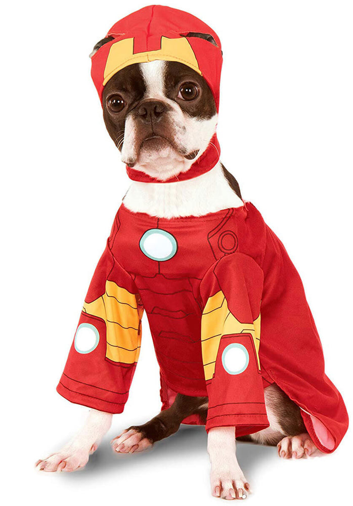 Pet Pooch Iron Man Dog Comic Costume