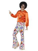 Smiffys 60s Groovy Flared Trousers, Mens - 44907