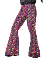 60's Psychedelic CND Flared Mens Trousers