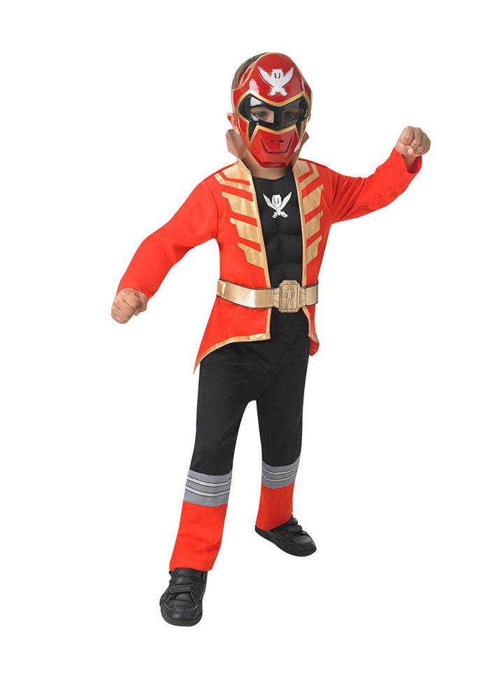 Red Super Megaforce Power Rangers Costume for Children