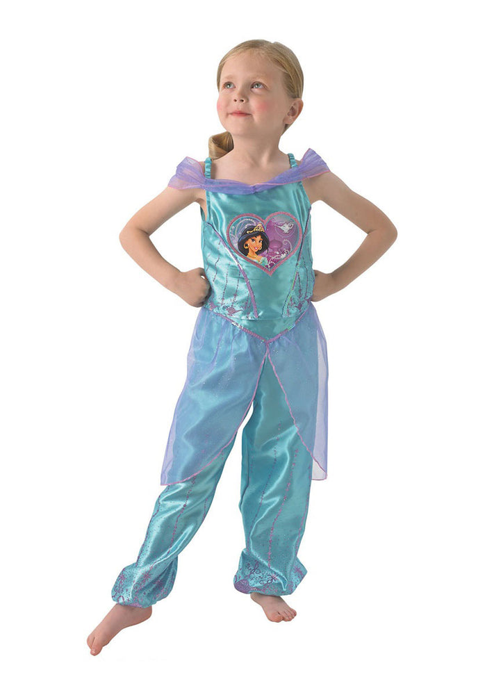 Jasmine Loveheart Disney Costume, Child Fancy Dress